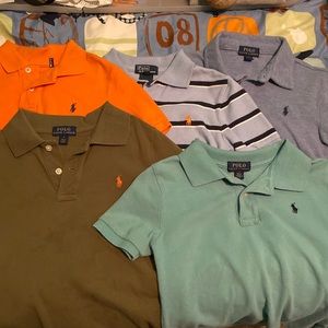 Boys Polo Shirt Bundle Size 7